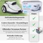 Preview: Terramow V600 mit Garage, Mähroboter, smarter Rasenroboter für 600 m², Gartenpflege ohne Begrenzungskabel